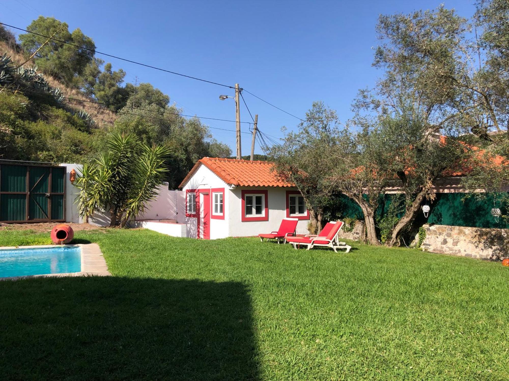 فيلا Lisbon Cozy House W/Garden And Pool Valejas المظهر الخارجي الصورة